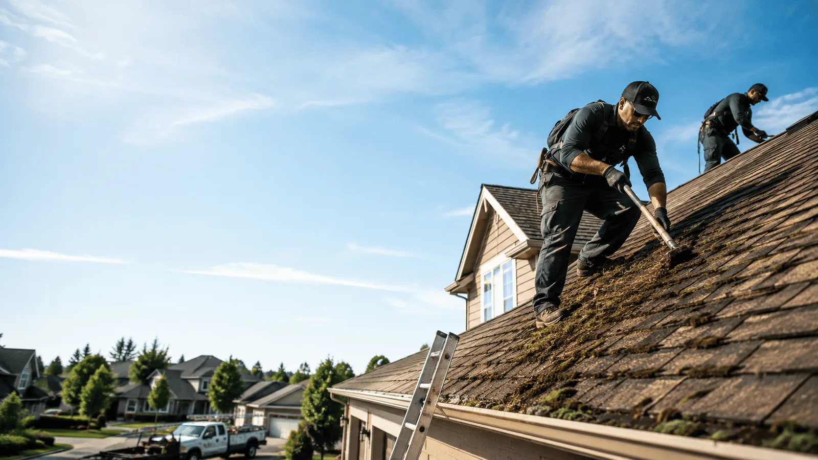 Roof Moss Removal in Clyman, WI near me